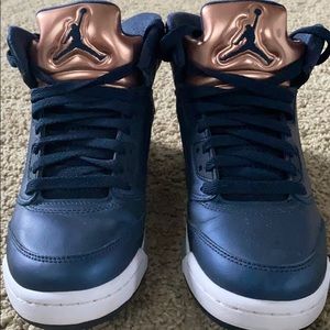 Jordan retro 5 obsidian blue